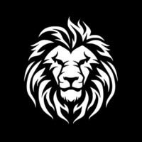 Lion - Minimalist and Flat Logo - Vector illustration