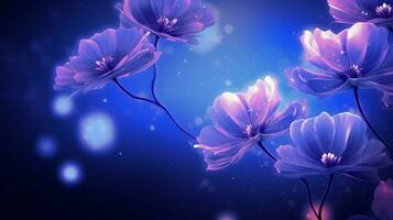 AI generated Indigo soft background photo