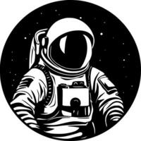 astronauta - alto calidad vector logo - vector ilustración ideal para camiseta gráfico