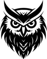 Owl - High Quality Vector Logo - Vector illustration ideal for T-shirt graphic