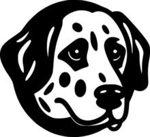 Dalmatian - Minimalist and Flat Logo - Vector illustration