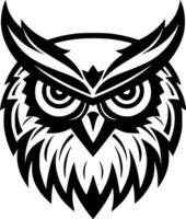 Owl - High Quality Vector Logo - Vector illustration ideal for T-shirt graphic