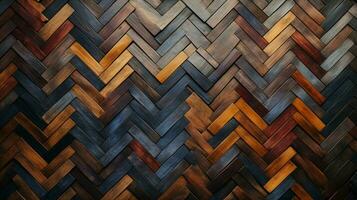 AI generated Herringbone Patterns background photo