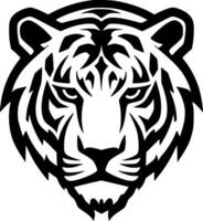 Tiger, Minimalist and Simple Silhouette - Vector illustration