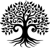 Tree of Life - High Quality Vector Logo - Vector illustration ideal for T-shirt graphic