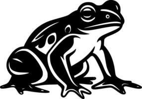 Frog - Minimalist and Flat Logo - Vector illustration