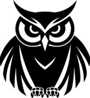 Owl - High Quality Vector Logo - Vector illustration ideal for T-shirt graphic