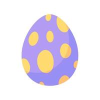 Easter eggs decorated with colorful patterns For an Easter egg search activity with the kids. vector