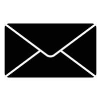 envelope icon for graphic and web design vector