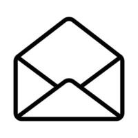 envelope icon for graphic and web design vector