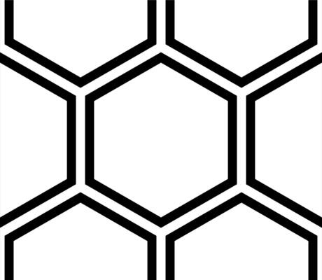 Seamless Honeycomb Shape Motifs Pattern, Beehive or Bee House Form, can use for Decoration, Ornate, Carpet Pattern, Fashion, Fabric, Textile, Tile, Mosaic, Wallpaper, Wrapping Cover, Background, etc.