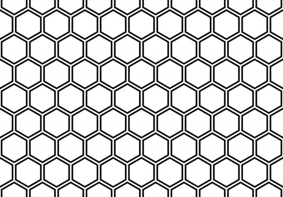 Seamless Honeycomb Shape Motifs Pattern, Beehive or Bee House Form, can use for Decoration, Ornate, Carpet Pattern, Fashion, Fabric, Textile, Tile, Mosaic, Wallpaper, Wrapping Cover, Background, etc.
