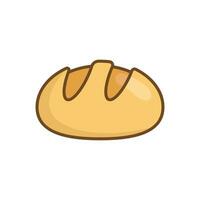 bread icon vector design template simple and clean