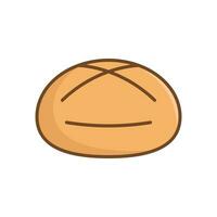 bread icon vector design template simple and clean