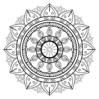 decorativo lujo ornamental mandala antecedentes diseño y mandala vector ilustración