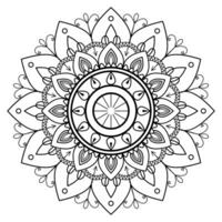 decorativo lujo ornamental mandala antecedentes diseño y mandala vector ilustración