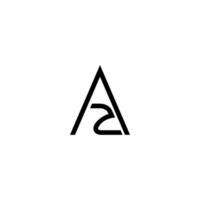 a triangle with the letters s and a black triangle vector