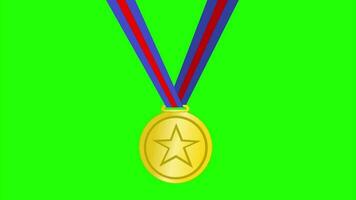 Competition Medals, Gold, Silver and Bronze video