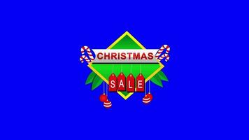 Christmas Sales Tag video
