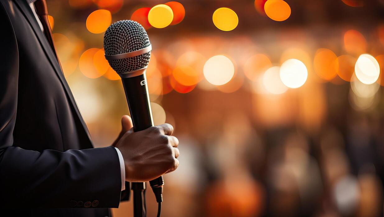 Speaking On Stage Stock Photos, Images and Backgrounds for Free Download
