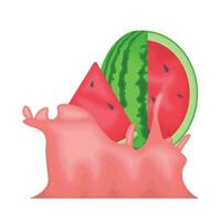 illustration of watermelon vector