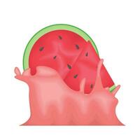 illustration of watermelon vector