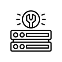 maintenance icon. vector line icon for your website, mobile, presentation, and logo design.