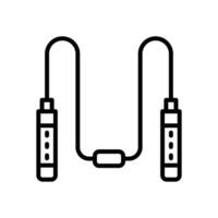 jumping rope icon. vector line icon for your website, mobile, presentation, and logo design.