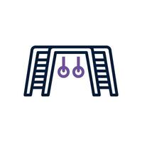 ladder playground icon. vector mixed icon for your website, mobile, presentation, and logo design.