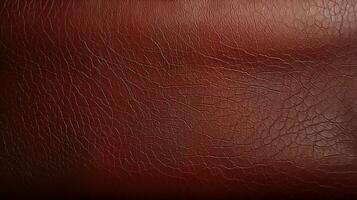 AI generated Leather Background. Texture, Wallpaper, Material photo