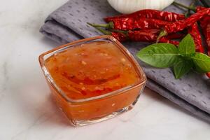 Chinese traditional sweet and sour sauce photo