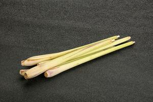 Green lemongrass stem aroma seasoning photo