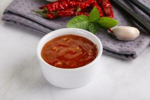 Chinese traditional sweet and sour sauce photo