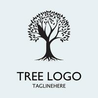 tree logo design vector