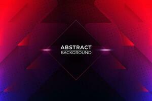 abstract background with red and blue lights, abstract modern background with red gradient color effect, dynamic technology background, gaming banner vector