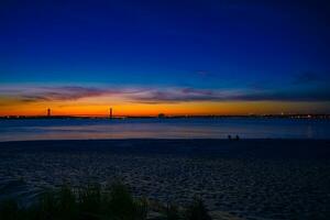 Sunset by the Bridge photo