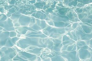 Texture of water in swimming pool for background photo