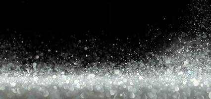 Sparkling glittering lights abstract background photo