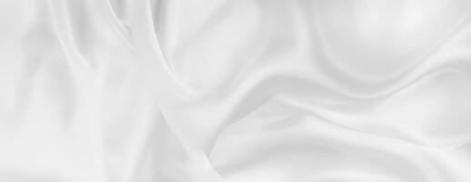 White silk fabric lines photo