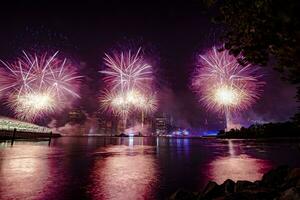 July 4th Macy's Fireworks in New York photo