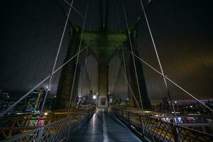 On The Brooklyn Bridge photo