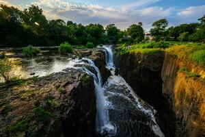 Great Falls at Sunset photo