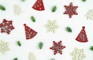 Christmas and happy new year winter background photo