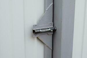 Latch on gate photo