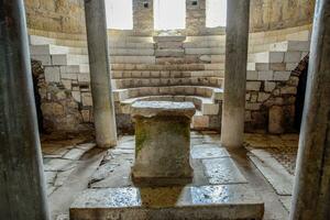 Altar of Church of St. Nicholas the Baptist miracle worker in Demre, Turkey photo