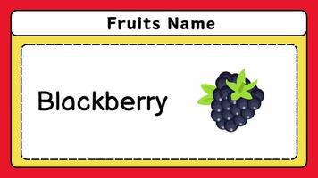 Fruit animated video kids learning nursery rhymes.