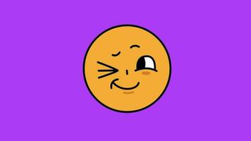 emoji animerad video. video