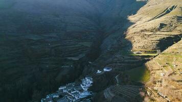 Town of Trevelez in Andalucia in Spain video