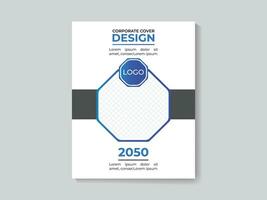 Corporate Book Cover Design Template vector