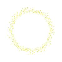 Vector gold glitter circle abstract background